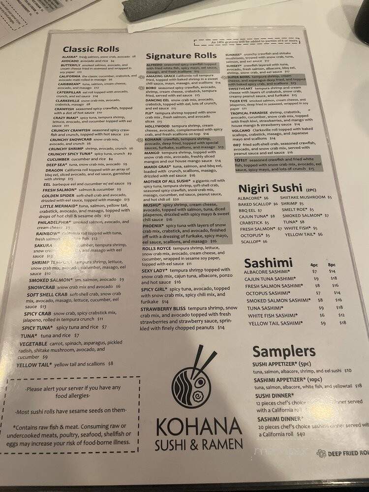 Kohana - Clarksville, TN