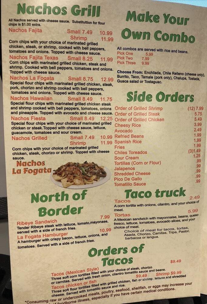 La Fogata Mexican Restaurant - Cleveland, TN