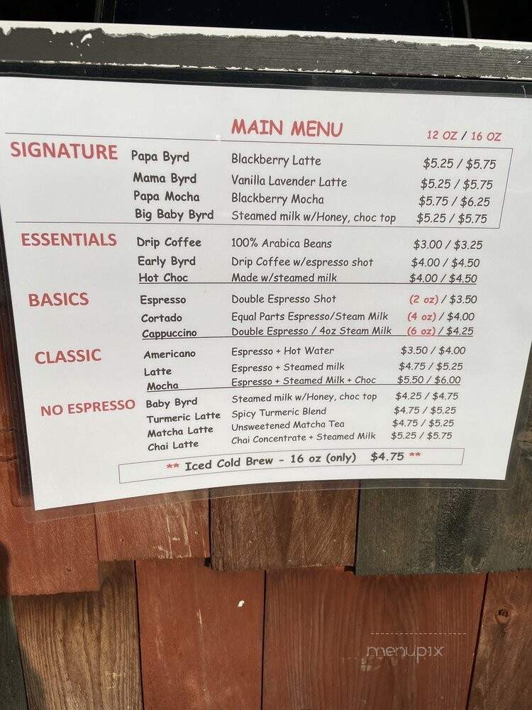 The RedByrd Coffee Shop - Leipers Fork, TN