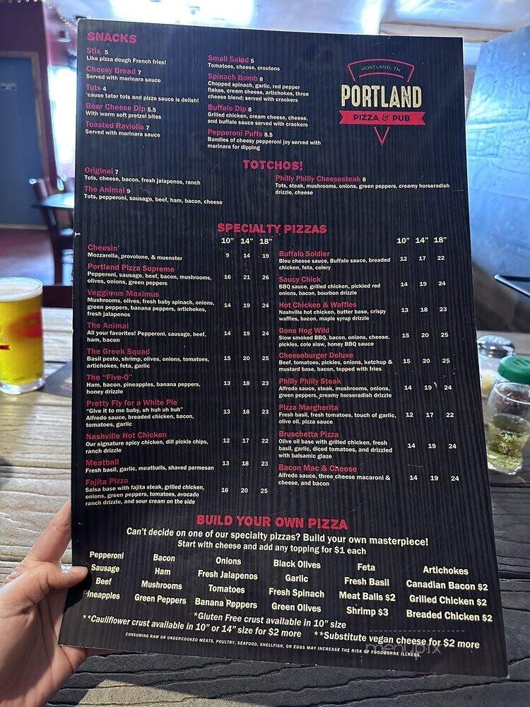 Portland Pizza & Pub - Portland, TN