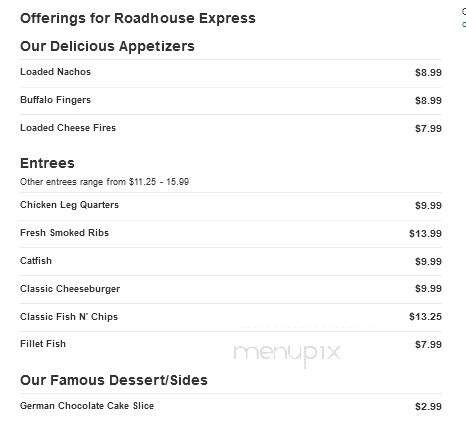 Roadhouse Express & Coyote Cafe - Collinwood, TN