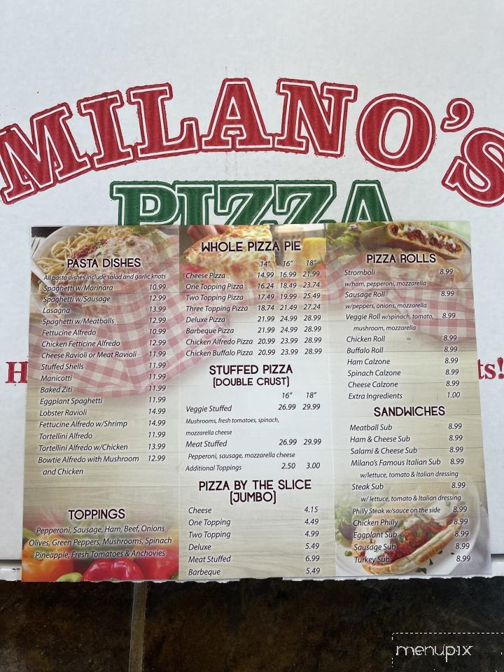 Milano's Pizza - Somerville, TN