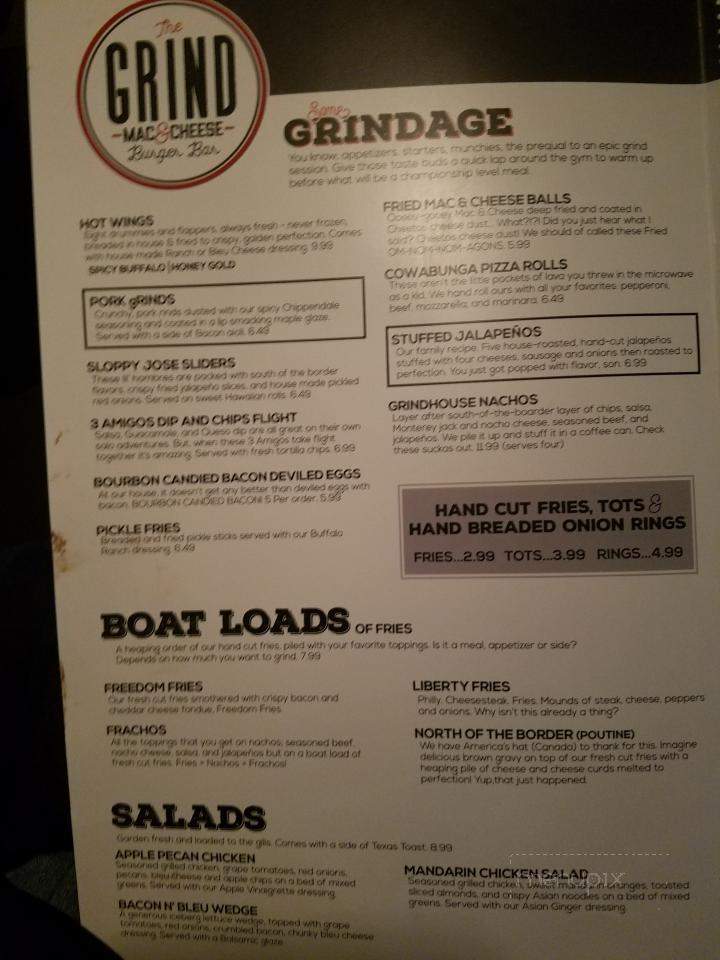 The Grind Mac & Cheese Burger Bar - Martin, TN