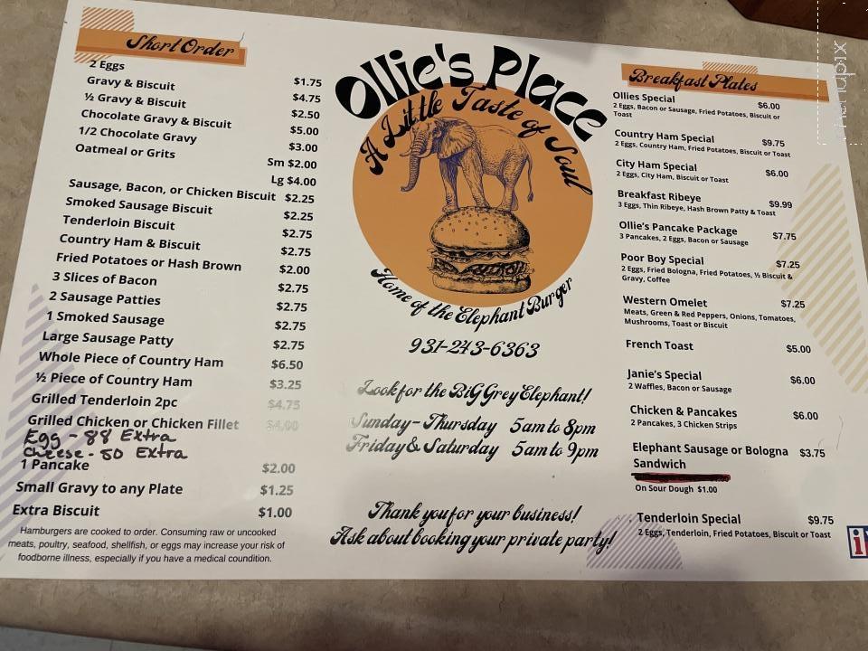 Ollies Place A little taste of soul - Celina, TN