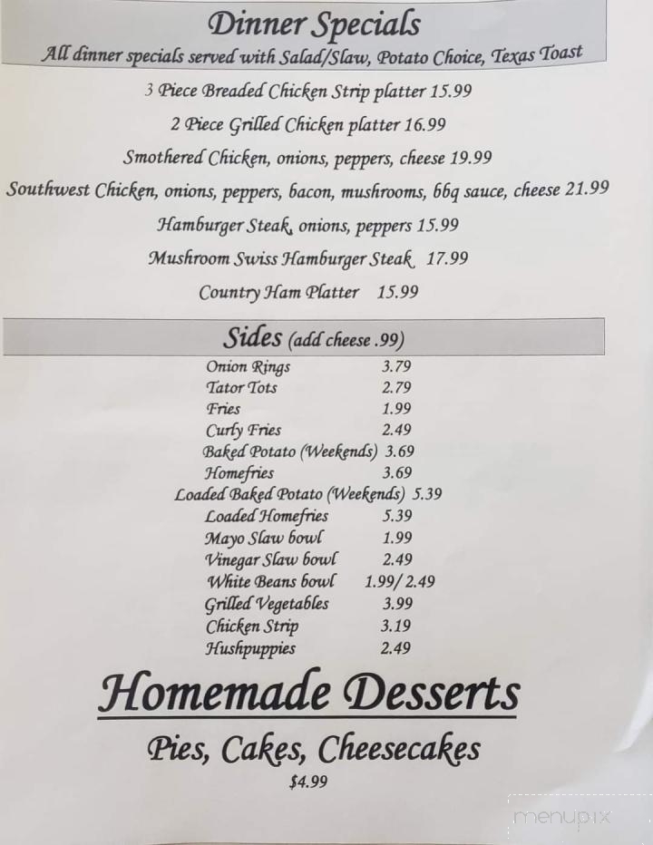 CJ's Restaurant - Palmersville, TN