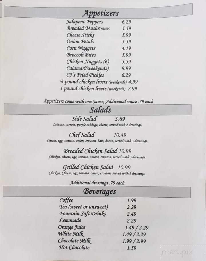 CJ's Restaurant - Palmersville, TN