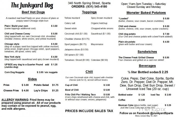 The Junkyard Dog - Sparta, TN