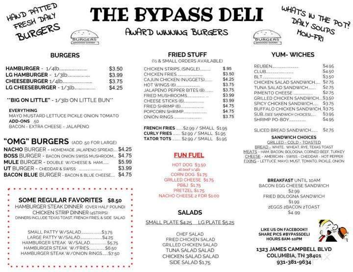 By-Pass Deli - Columbia, TN