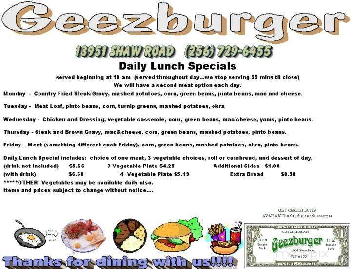 Geez Burger - Athens, AL