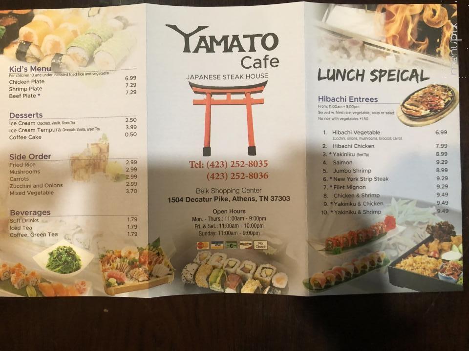 Yamato Cafe - Athens, TN