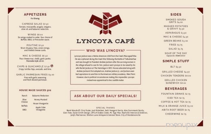 Lyncoya Cafe - Hendersonville, TN